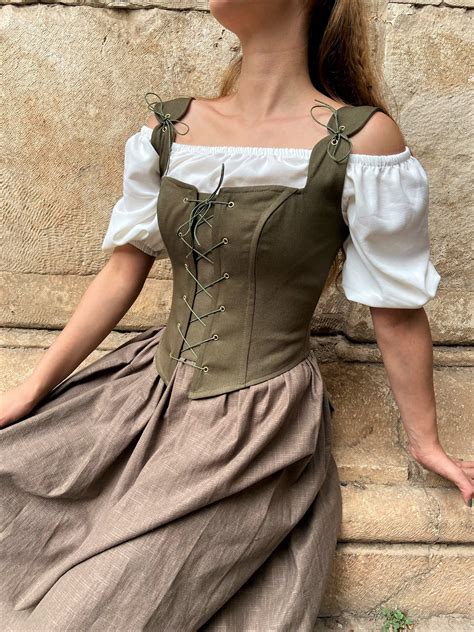 corset medieval dresses|renaissance style dresses corset.